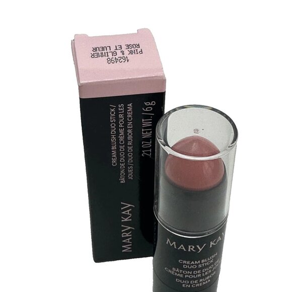 Mary Kay® Cream Blush Duo Stick - Pink & Glimmer - 162498 - New in Box - Picture 6 of 6